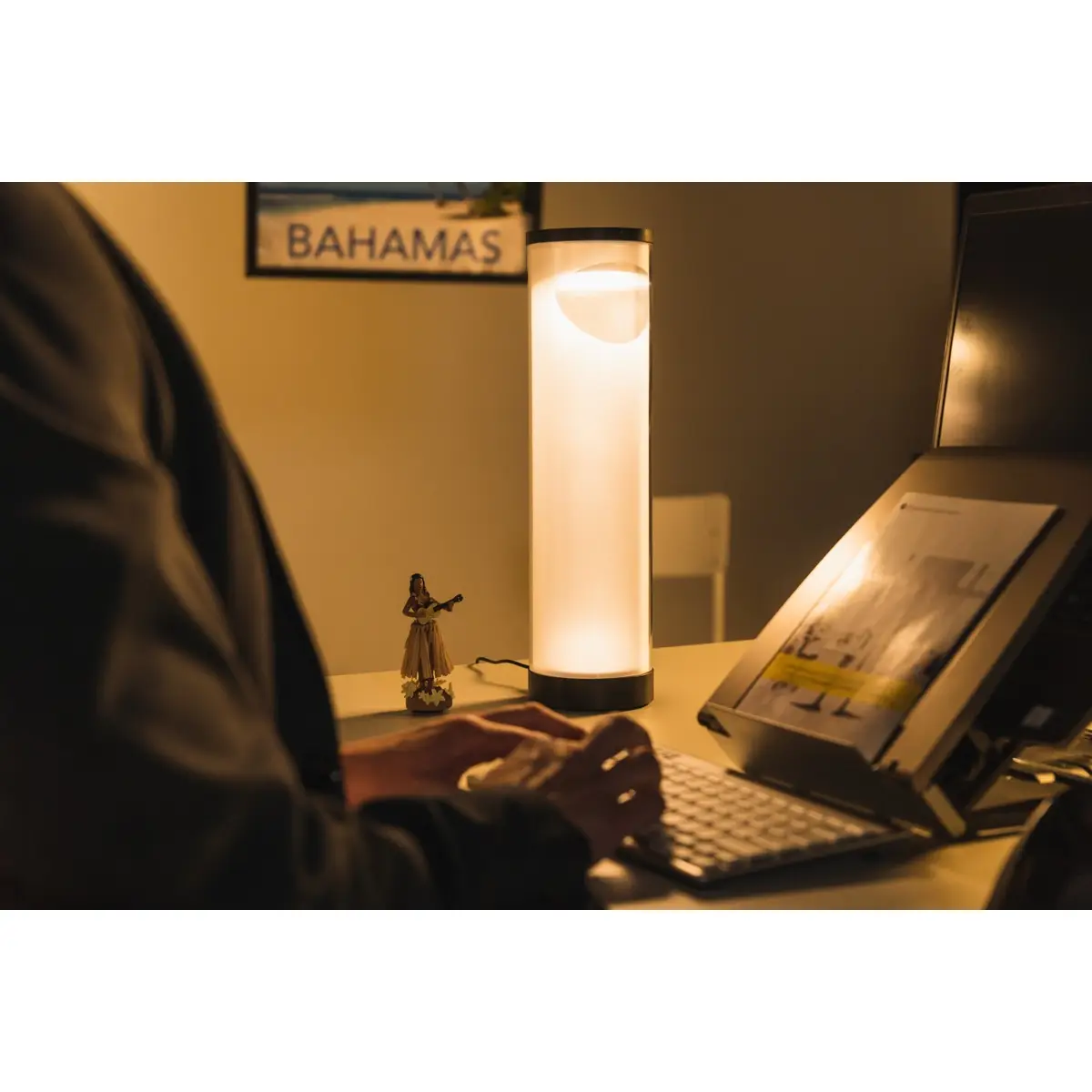 EnergyByLight, 16 W, LED, Bluetooth, IP20, Schwarz, Weiß, Freistehende Arbeitsleuchte