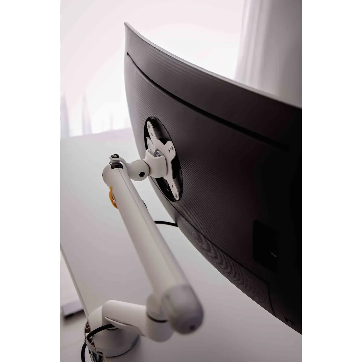 BE Flexible Single, Klemme, 10 kg, 43,2 cm (17"), 88,9 cm (35"), 100 x 100 mm, Weiß
