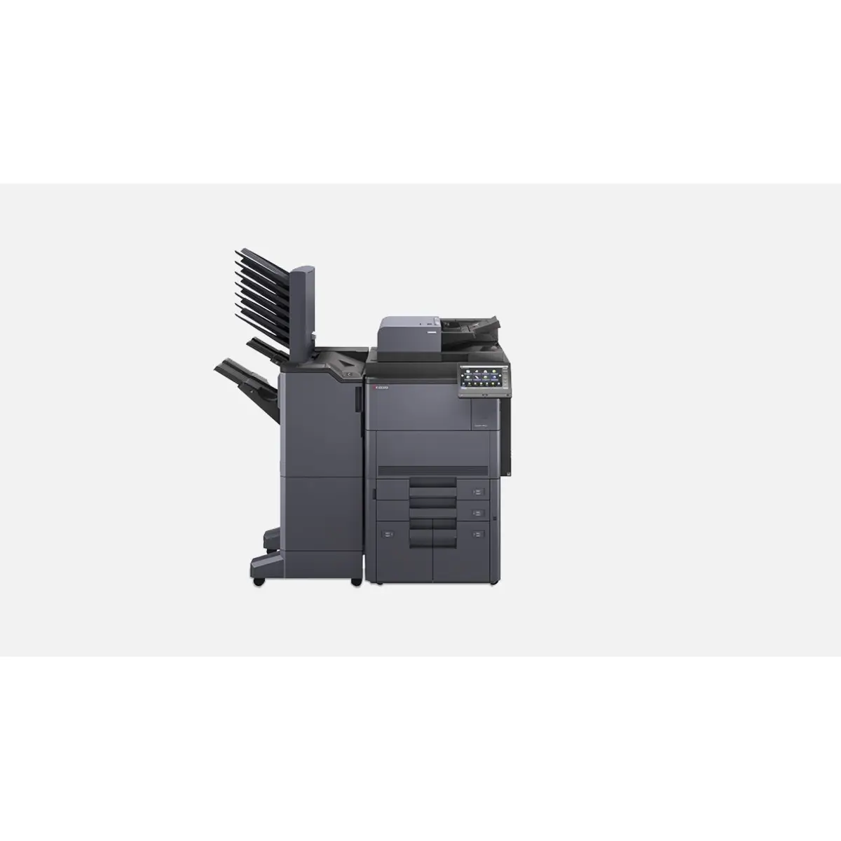 TASKalfa 9003i Multifunktionsdrucker s/w Laser A3 (297 x 420 mm) (Original) A3 (Medien) bis zu 90 Seiten/Min. (Kopieren) bis zu 90 Seiten/Min. (Drucken) 4150 Blatt USB 2.0 Gigabit LAN USB 2.0-Host
