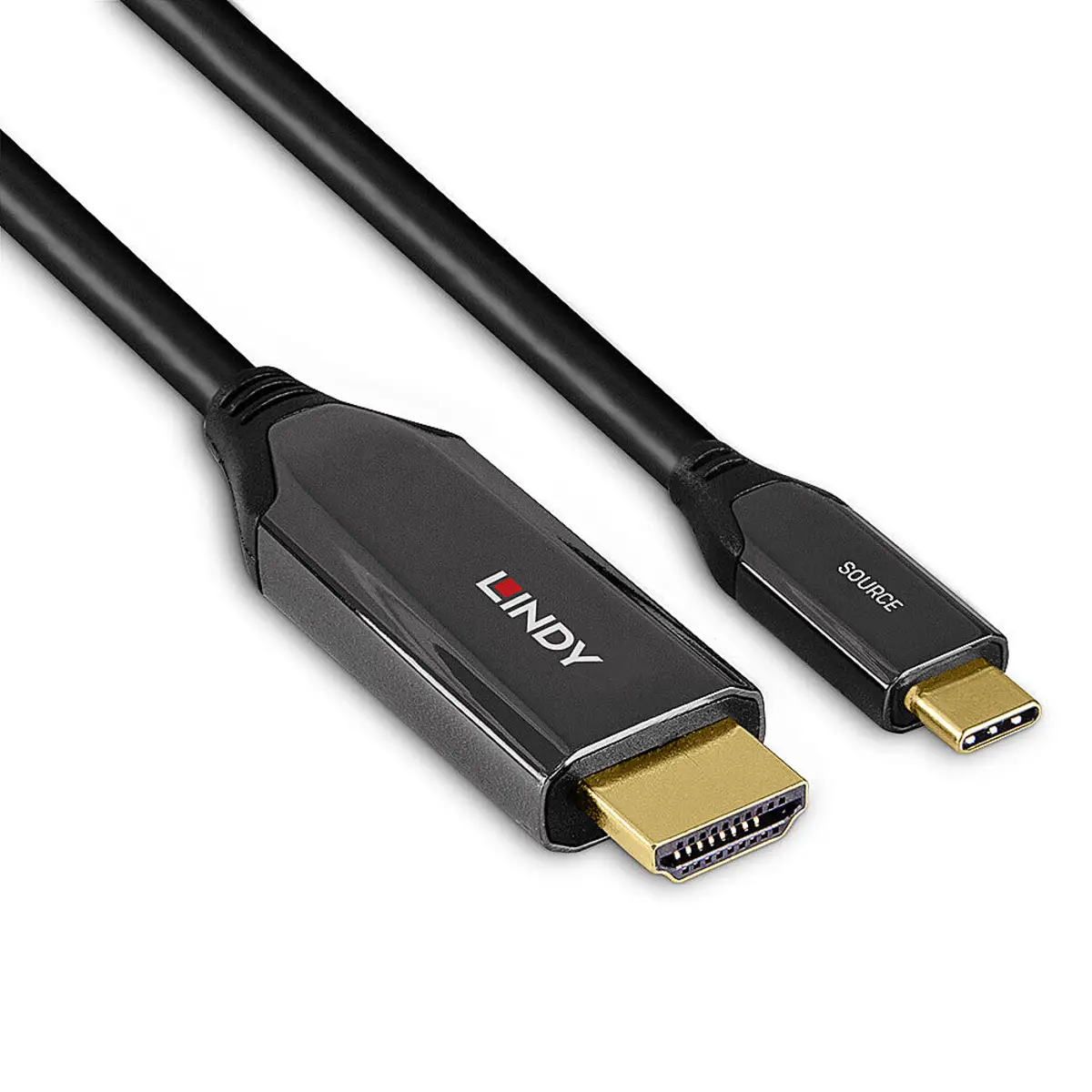 Adapterkabel USB C/HMDI Stecker/Secker Schwarz 3m
