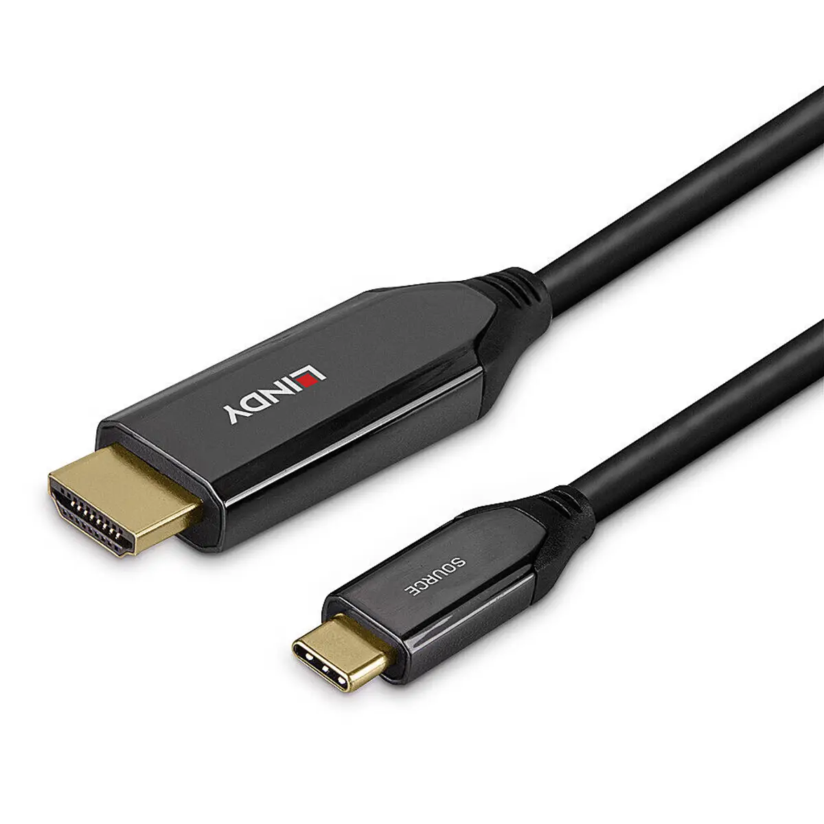 Adapterkabel USB C/HMDI Stecker/Secker Schwarz 3m