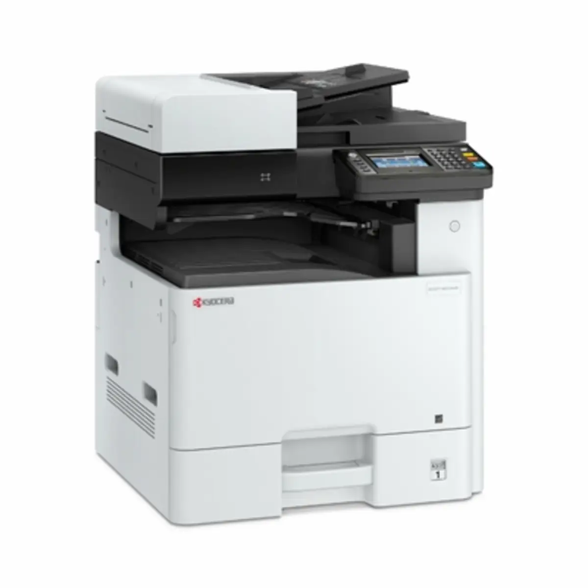 ECOSYS M8124cidn Multifunktionsdrucker Farbe Laser A3/Ledger (297 x 432 mm) (Original) A3/Ledger (Medien) bis zu 24 Seiten/Min. (Kopieren) bis zu 24 Seiten/Min. (Drucken) 600 Blatt USB 2.0 Gigabit LAN U