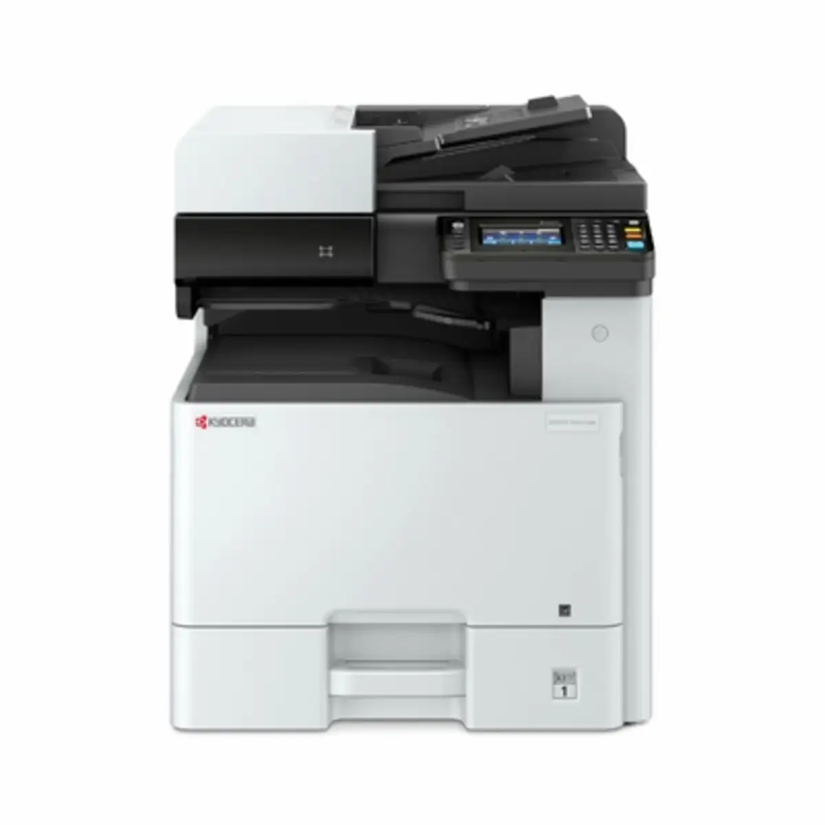 ECOSYS M8124cidn Multifunktionsdrucker Farbe Laser A3/Ledger (297 x 432 mm) (Original) A3/Ledger (Medien) bis zu 24 Seiten/Min. (Kopieren) bis zu 24 Seiten/Min. (Drucken) 600 Blatt USB 2.0 Gigabit LAN U