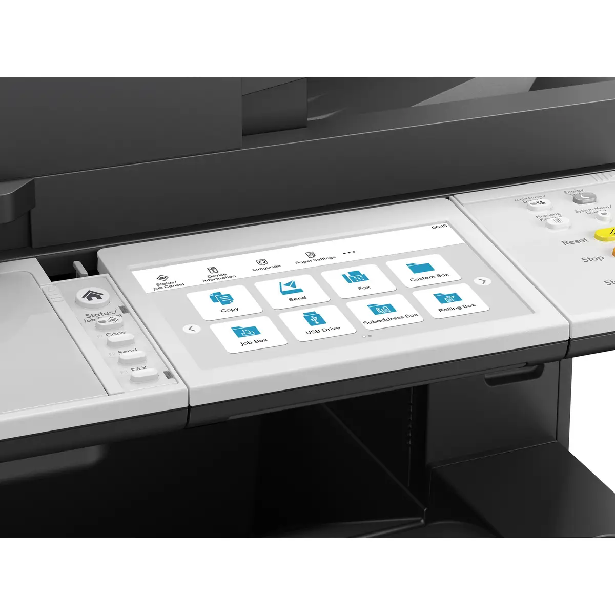 ECOSYS MA6000ifx Drucker s/w Duplex Laser A4/Legal 1200 x 1200 dpi bis zu 60 Seiten/Min. Kapazität: 600 Blätter USB 2.0 Gigabit LAN USB-Host