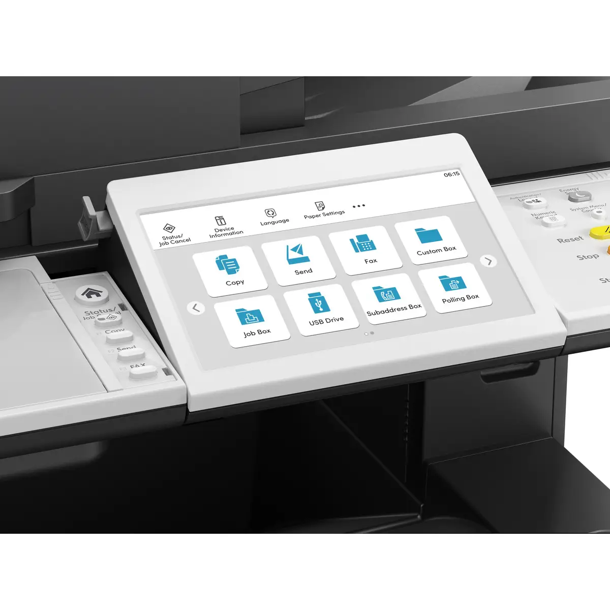 ECOSYS MA6000ifx Drucker s/w Duplex Laser A4/Legal 1200 x 1200 dpi bis zu 60 Seiten/Min. Kapazität: 600 Blätter USB 2.0 Gigabit LAN USB-Host