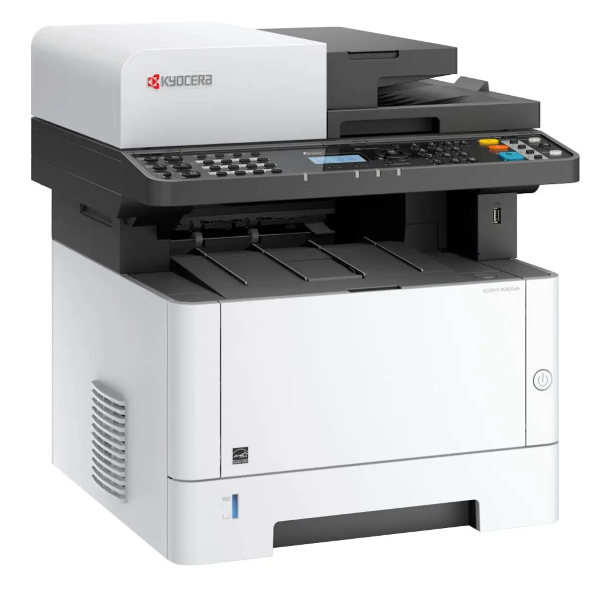 ECOSYS M2635dn Multifunktionsdrucker s/w Laser A4 (210 x 297 mm) Legal (216 x 356 mm) (Original) A4/Legal (Medien) bis zu 35 Seiten/Min. (Drucken) 350 Blatt 33.6 Kbps USB 2.0 Gigabit LAN USB-Host mit 3