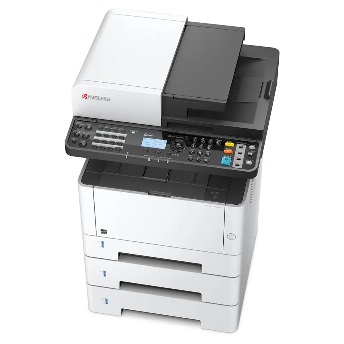ECOSYS M2635dn Multifunktionsdrucker s/w Laser A4 (210 x 297 mm) Legal (216 x 356 mm) (Original) A4/Legal (Medien) bis zu 35 Seiten/Min. (Drucken) 350 Blatt 33.6 Kbps USB 2.0 Gigabit LAN USB-Host mit 3
