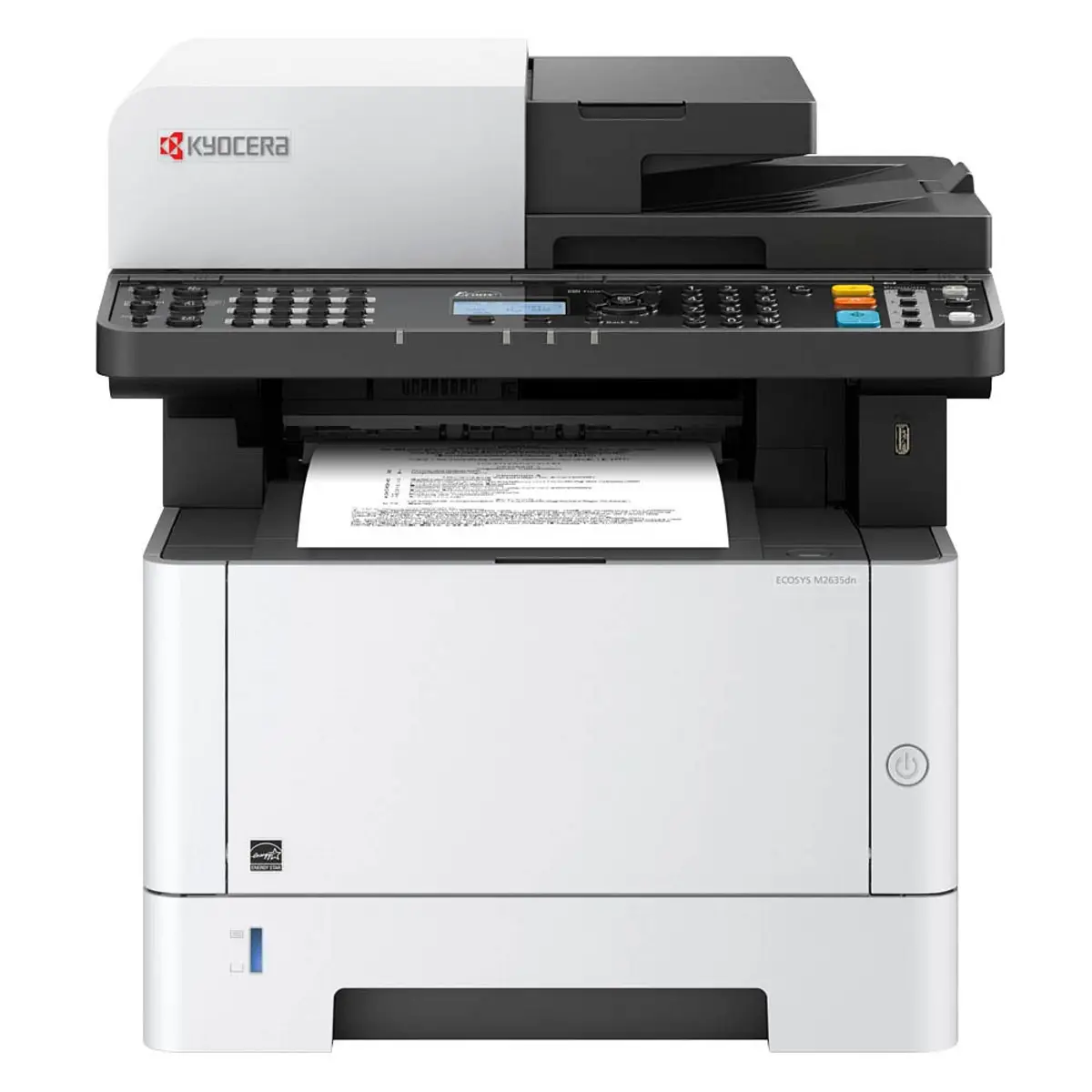 ECOSYS M2635dn Multifunktionsdrucker s/w Laser A4 (210 x 297 mm) Legal (216 x 356 mm) (Original) A4/Legal (Medien) bis zu 35 Seiten/Min. (Drucken) 350 Blatt 33.6 Kbps USB 2.0 Gigabit LAN USB-Host mit 3