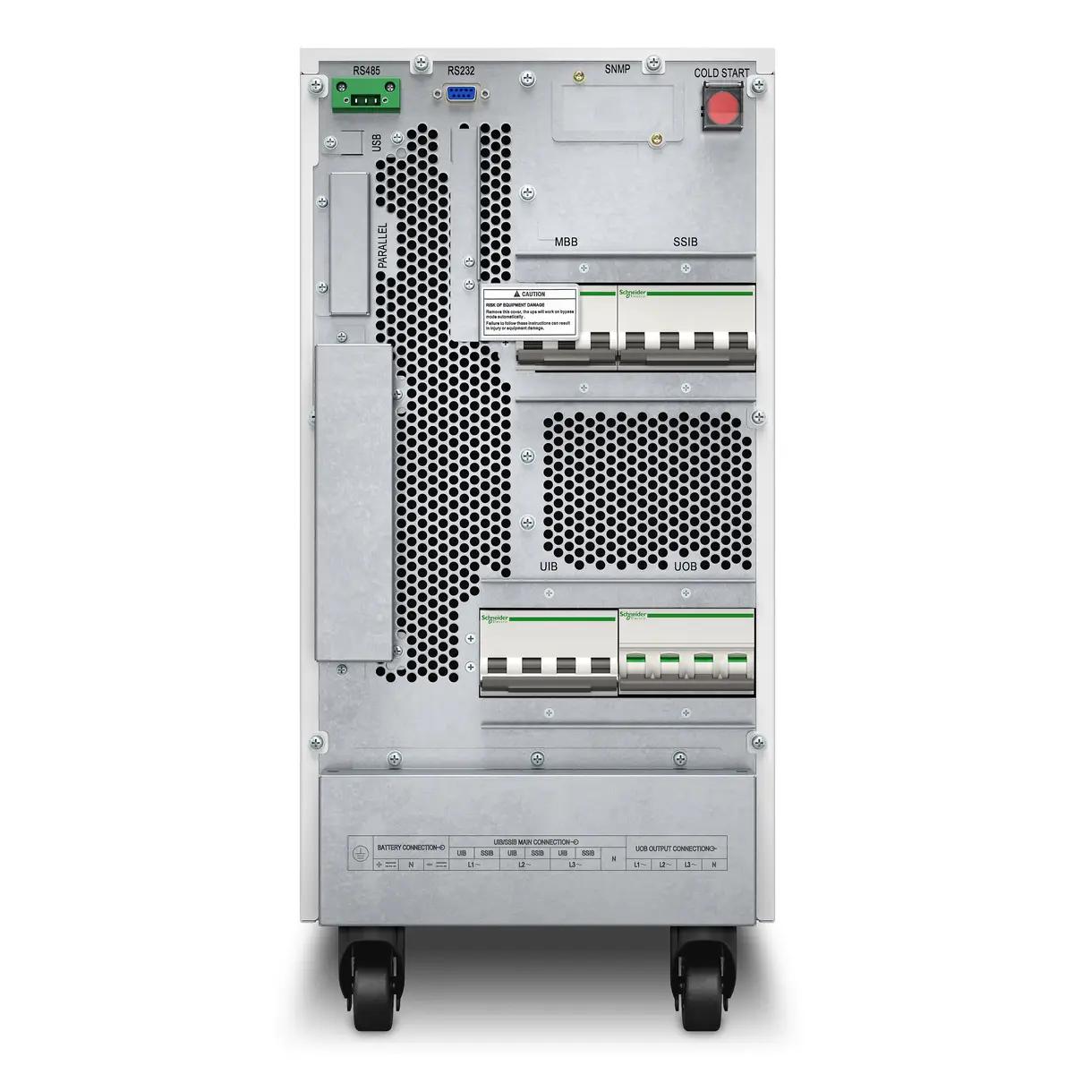Easy 3S, Doppelwandler (Online), 15 kVA, 15000 W, Reiner Sinus, 304 V, 477 V
