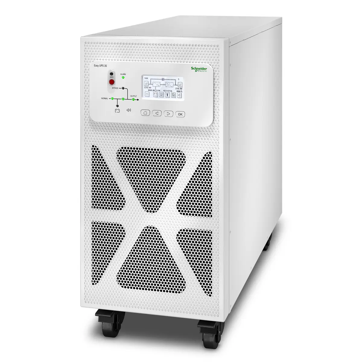 Easy 3S, Doppelwandler (Online), 15 kVA, 15000 W, Reiner Sinus, 304 V, 477 V