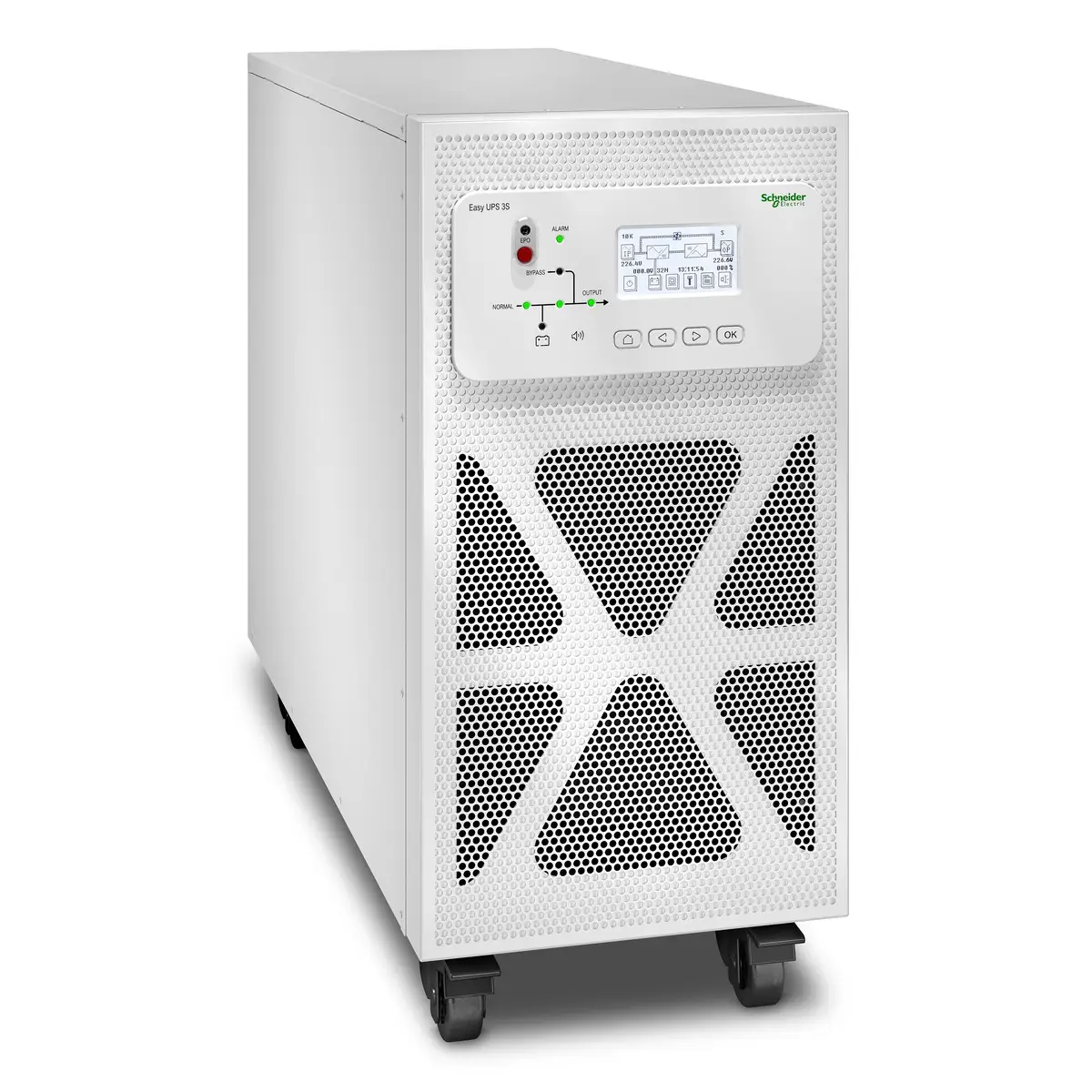 Easy 3S, Doppelwandler (Online), 15 kVA, 15000 W, Reiner Sinus, 304 V, 477 V
