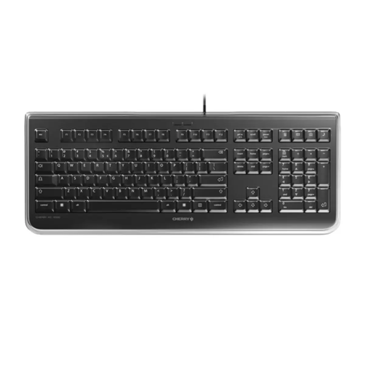 KC 1068 Tastatur Büro USB QWERTY US Englisch Schwarz