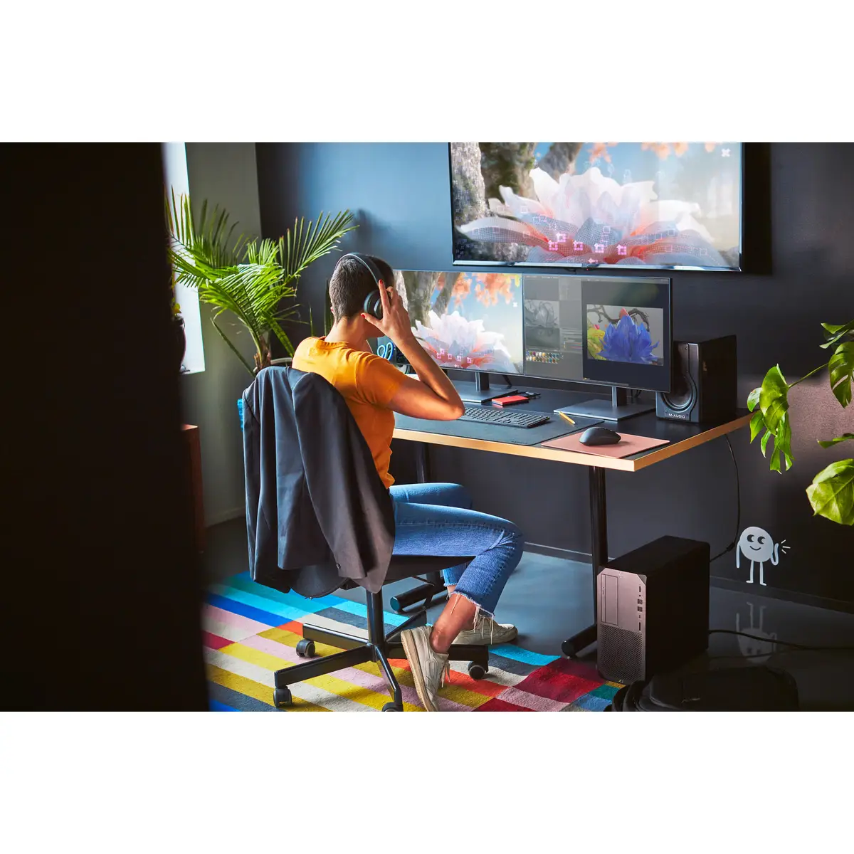 HP Workstation Z2 G9 Tower Intel Core i9-14900K 3,2GHz 32GB DDR5 SDRAM 1000GB SSD M.2 Sound onboard NVIDIA RTX A4000 Windows 11 Professional