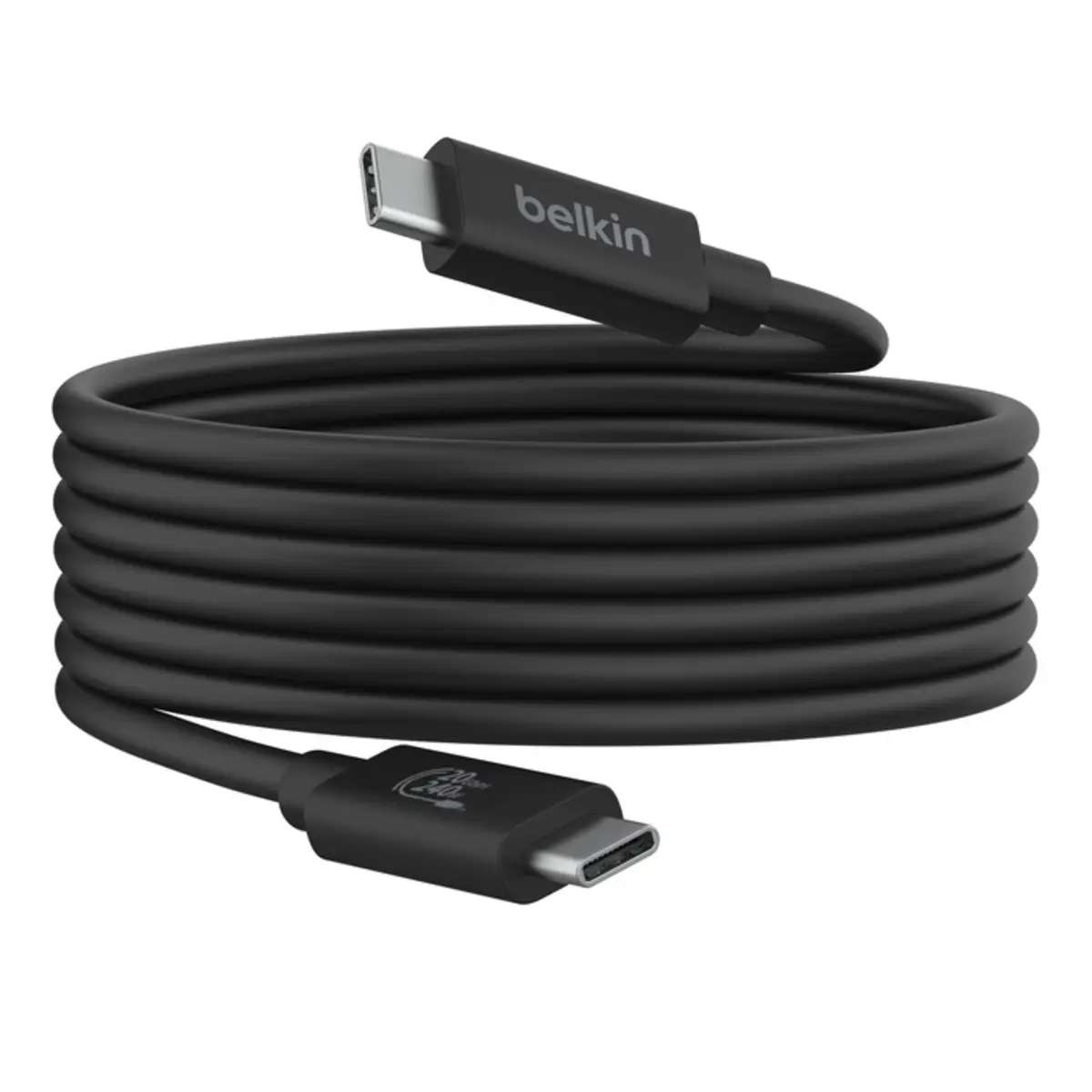 Connect USB-Kabel 2 m USB C USB C USB4 Gen 2x2 20 Gbit/s Schwarz