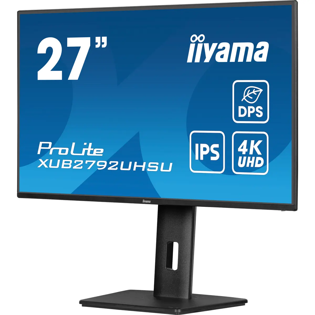 ProLite XUB2792UHSU-B6 27" 68,5cm 3840x2160 60Hz 16:9 350 cd/m² 1300:1 IPS HDMI x1 DisplayPort x1 USB x4 HDCP Headphone connector Speakers 2 x 2W Black