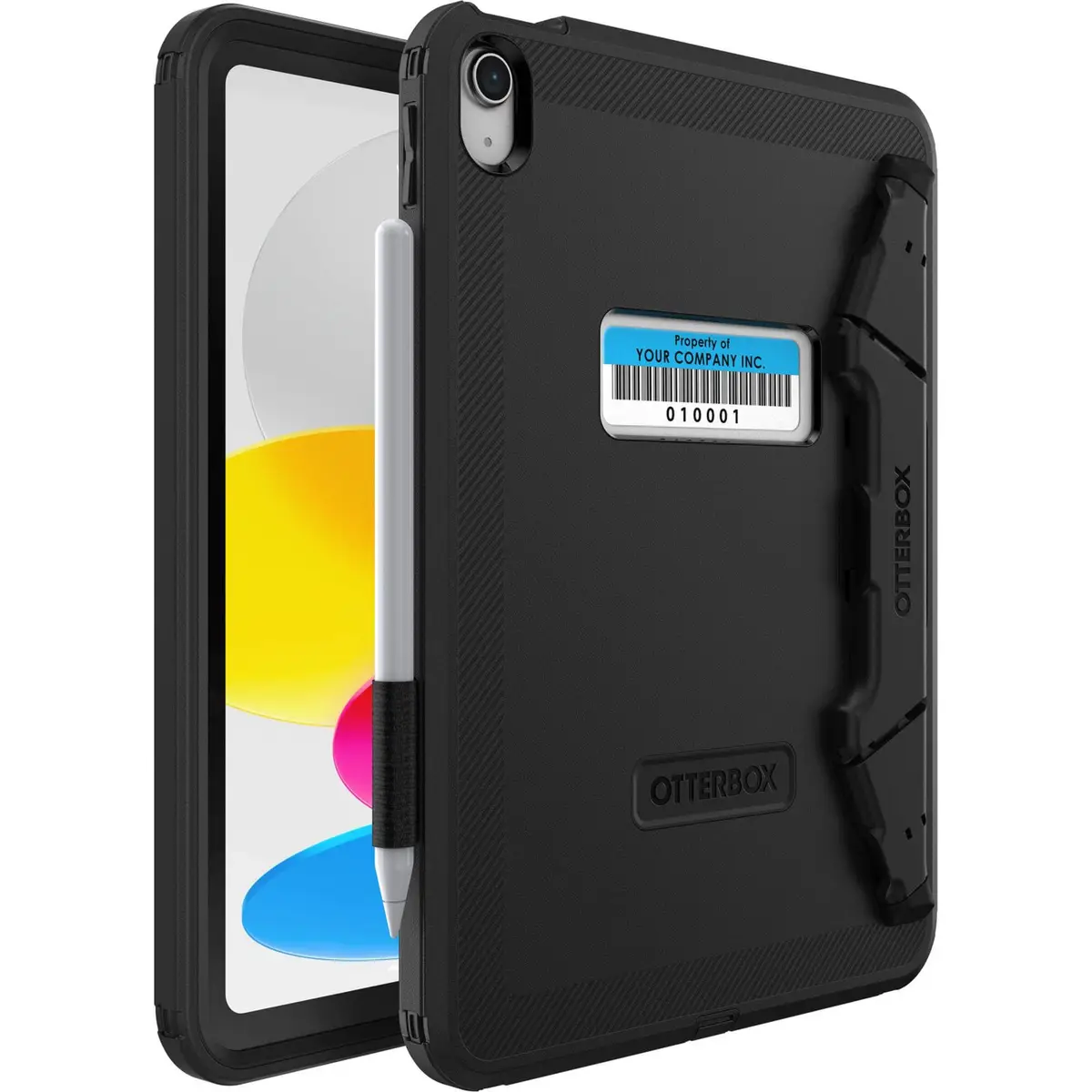 Defender Serie hintere Abdeckung für Apple iPad (Gen.10) schwarz