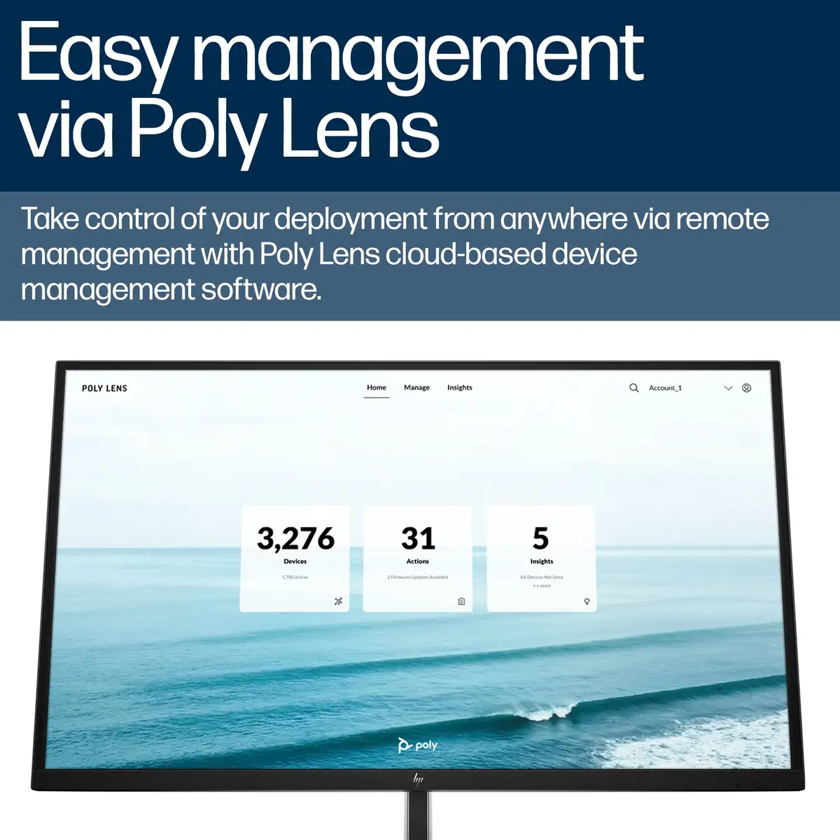 Poly Studio V52 USB-Videoleiste