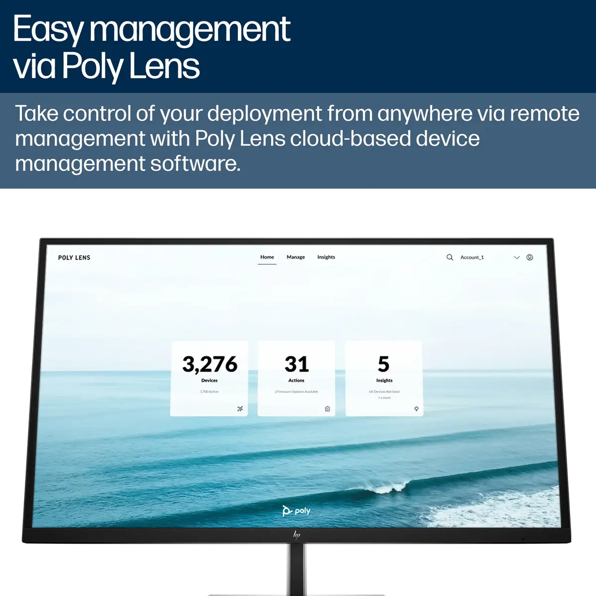 Poly Studio V52 USB-Videoleiste