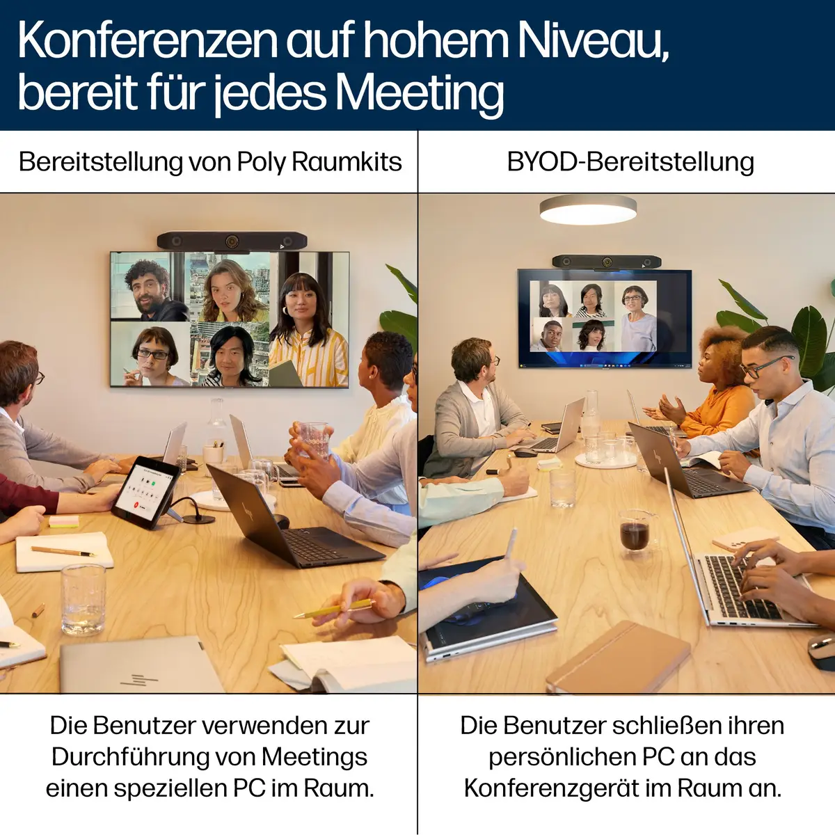 Poly Studio V52 USB-Videoleiste