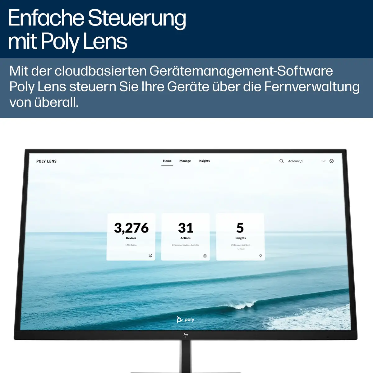 Poly Studio V52 USB-Videoleiste