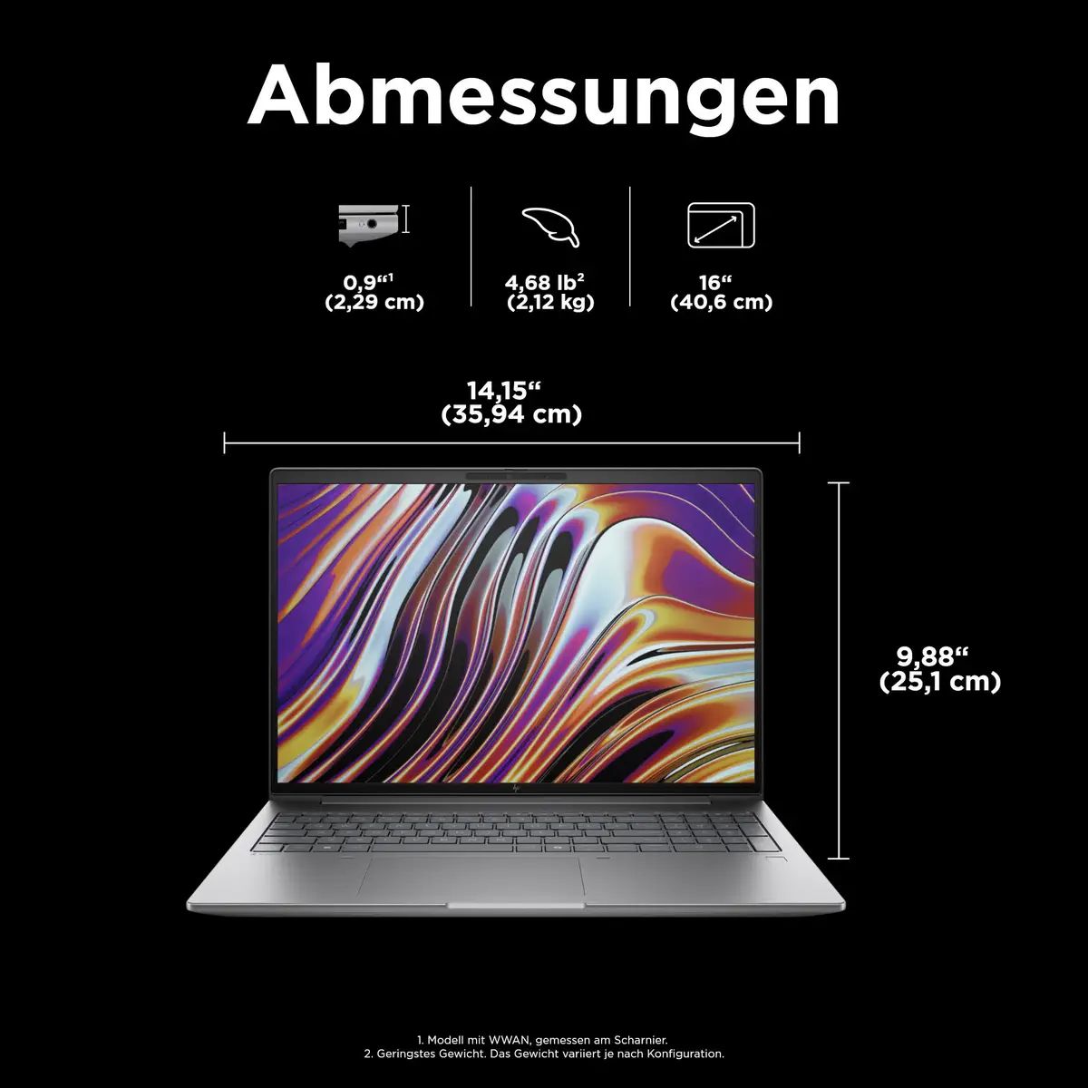 ZBook Power g11 Intel Core Ultra 9 64GB 2TB 40,6cm 2560x1600 W11P