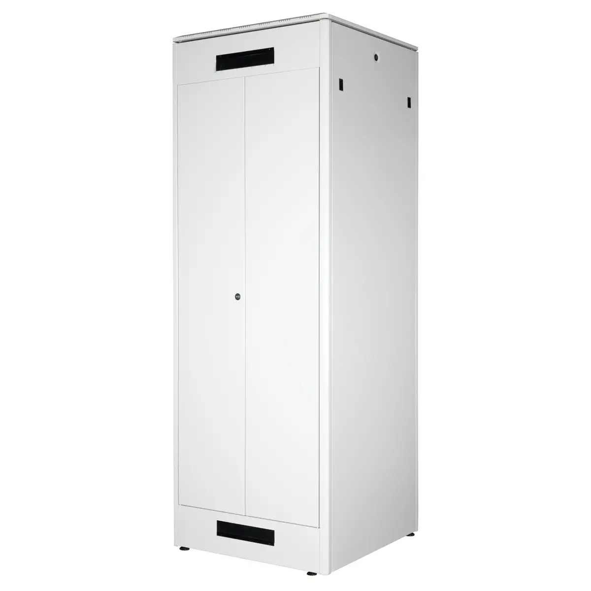 48,26cm (19") Netzwerkschrank Pro 47 HE 800x800 BxT Glastur grau