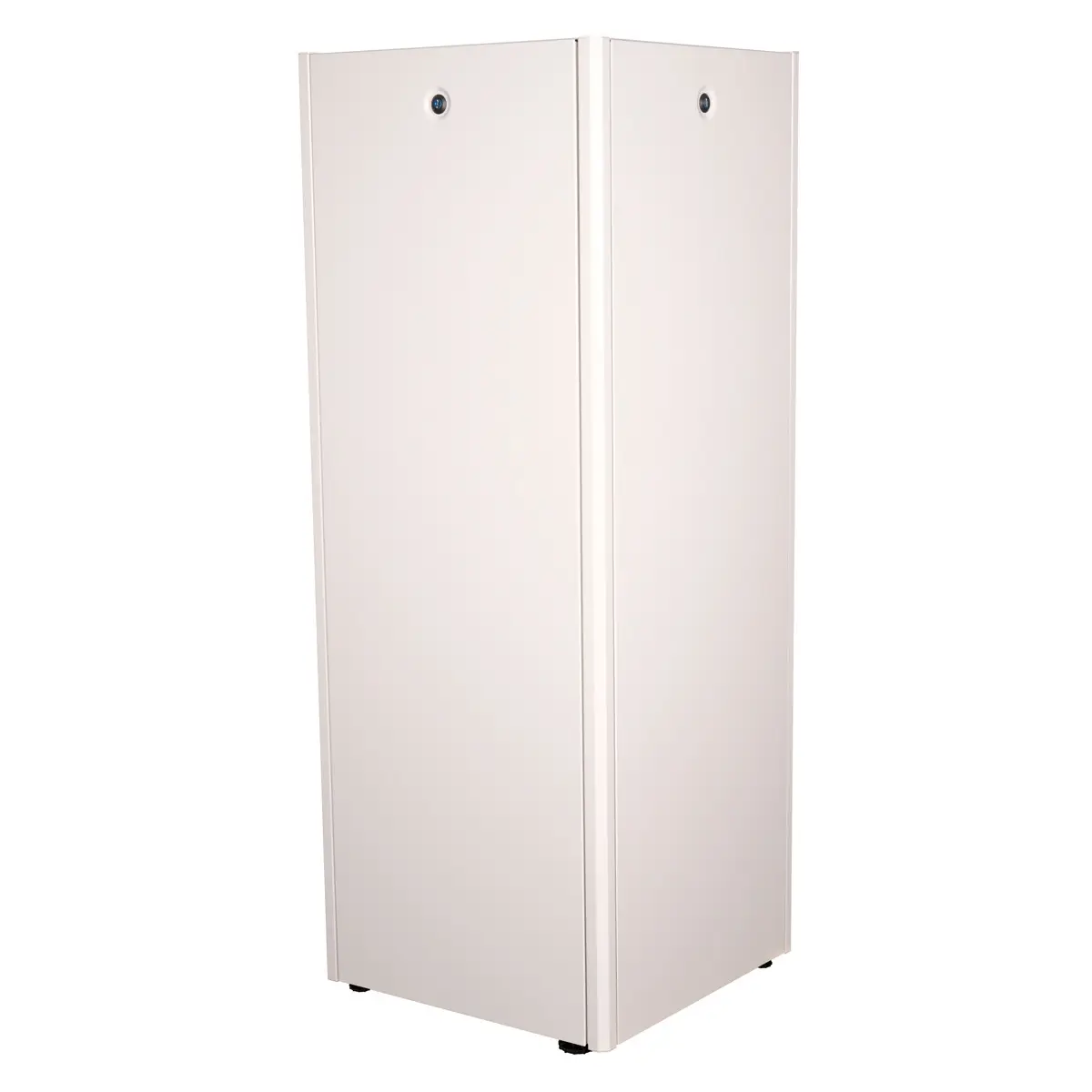48,26cm (19") Netzwerkschrank Basic 32 HE 600x600 BxT Glastur grau