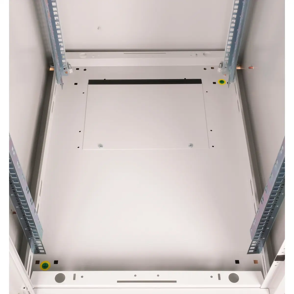 48,26cm (19") Netzwerkschrank Basic 42 HE 600x800 BxT Glastur grau