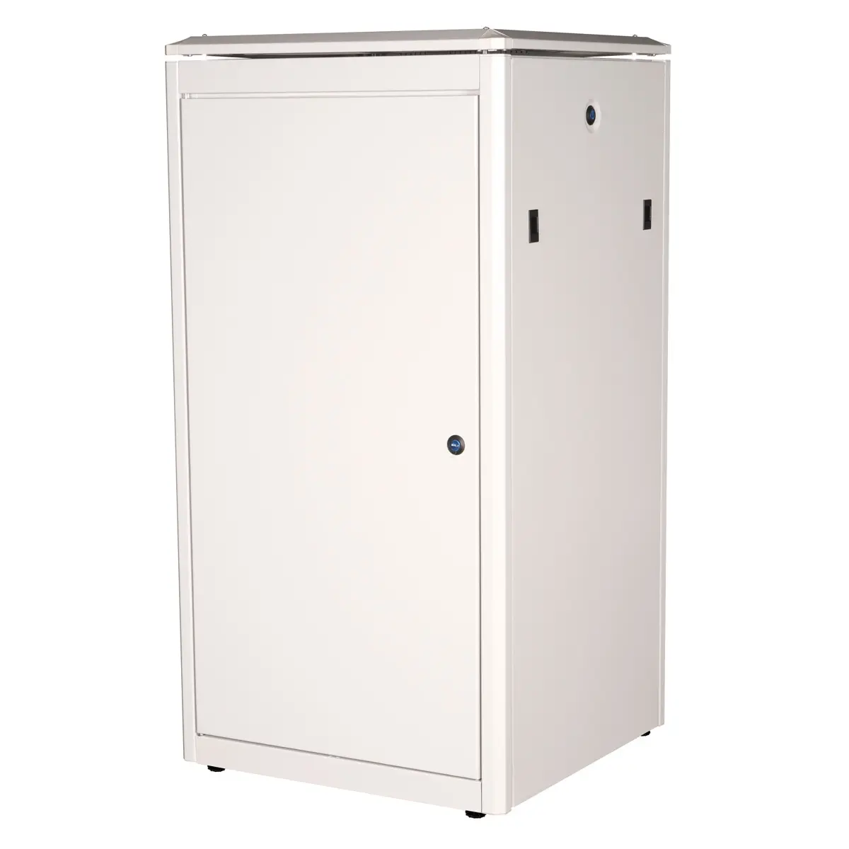 48,26cm (19") Netzwerkschrank Pro 22 HE 600x600 BxT Glastur grau
