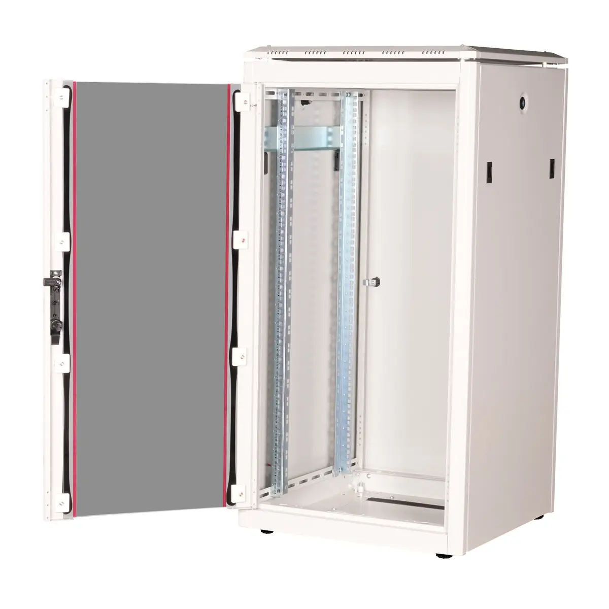 48,26cm (19") Netzwerkschrank Pro 22 HE 600x600 BxT Glastur grau