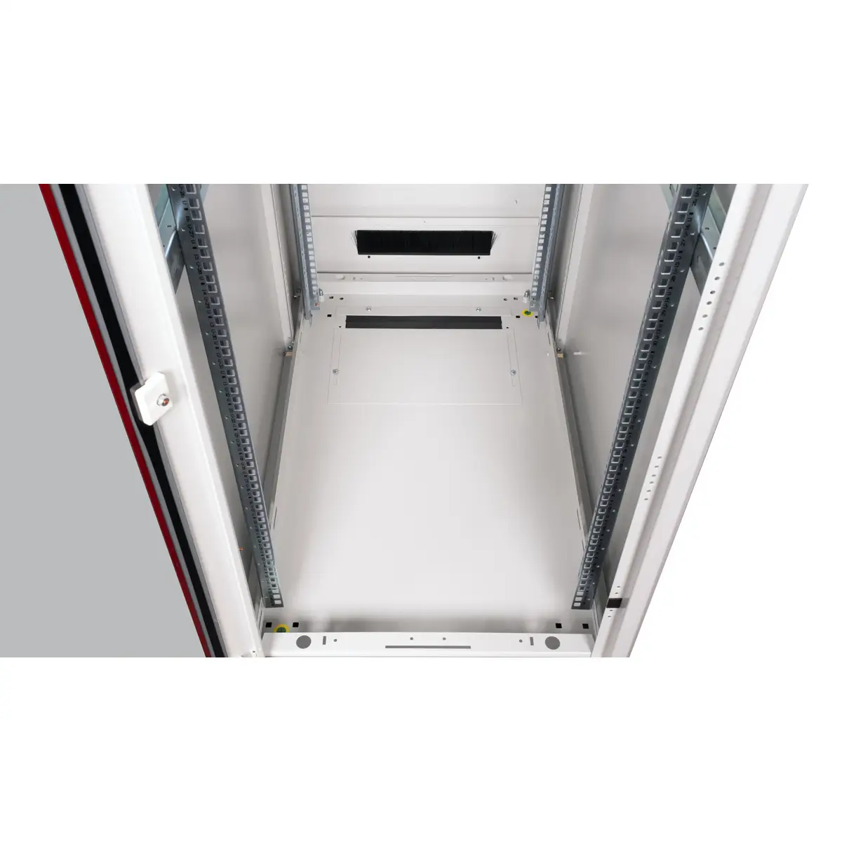 48,26cm (19") Netzwerkschrank Pro 42 HE 600x1000 BxT Glastur grau