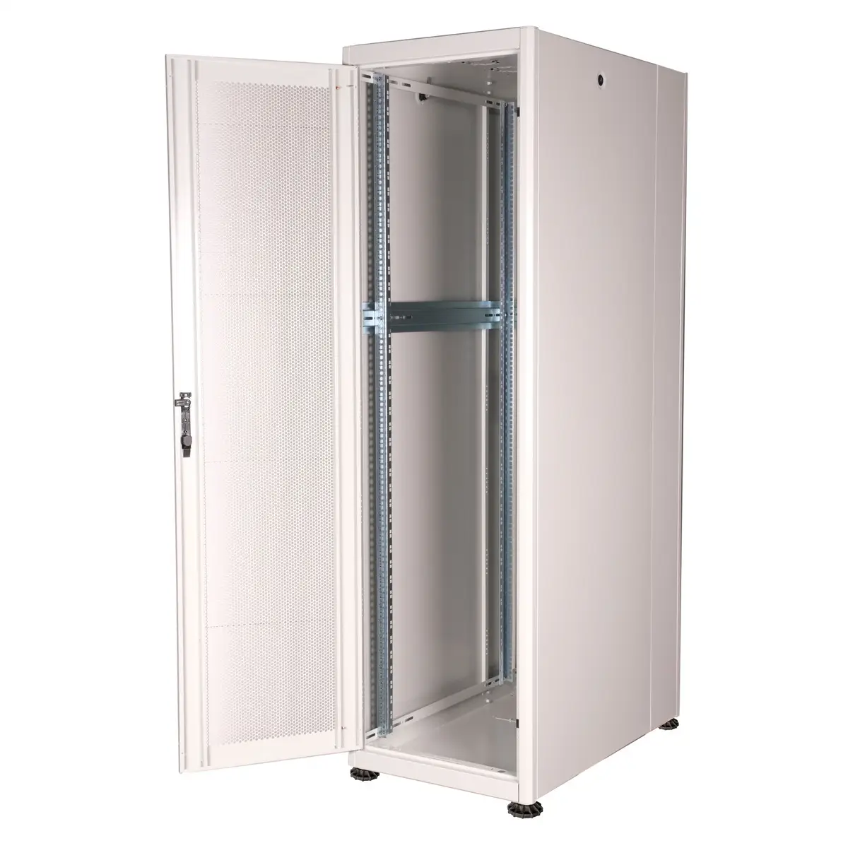 48,26cm (19") Netzwerkschrank Pro 32 HE 600x800 BxT Glastur grau