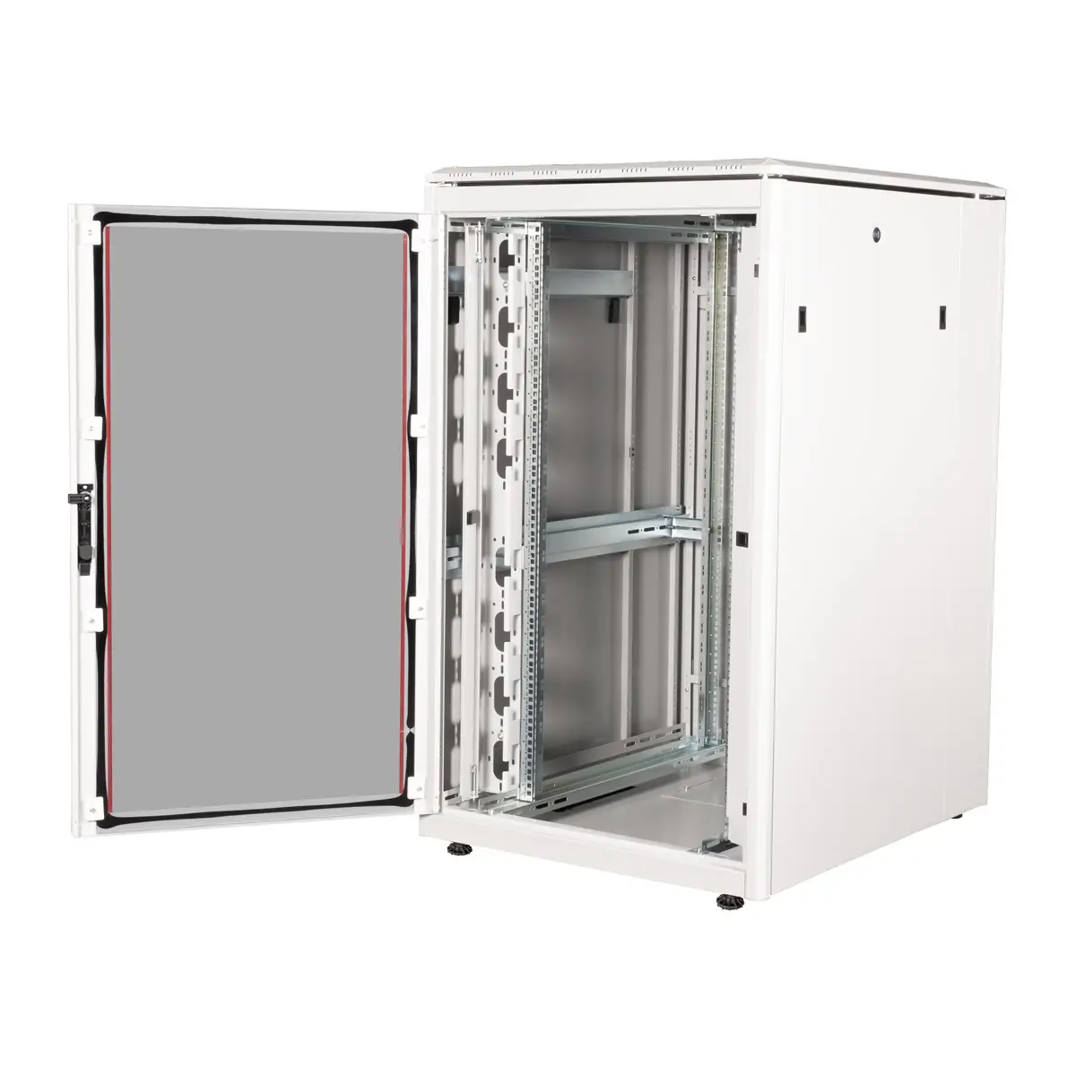 48,26cm (19") Netzwerkschrank Pro 26 HE 800x1000 BxT Glastur grau