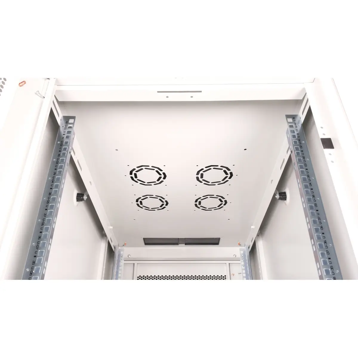48,26cm (19") Netzwerkschrank Pro 26 HE 600x800 BxT Glastur grau