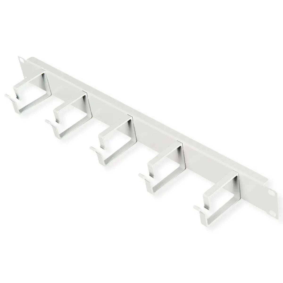 48,26cm (19") Rangierpanel 1 HE 40x60mm grau
