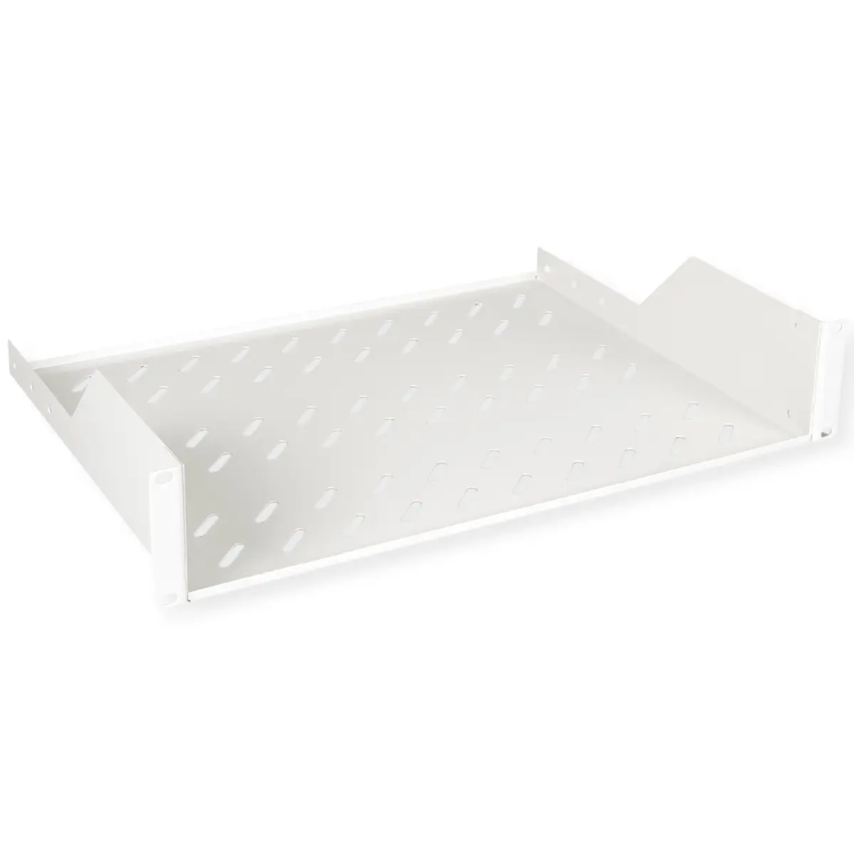 48,26cm (19") Fachboden 2 HE 350 T 25kg Tragkraft grau