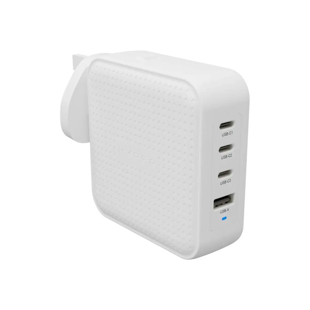 Hyper HyperJuice 100W USB-C GaN Travel Charger (3C+1A) - White