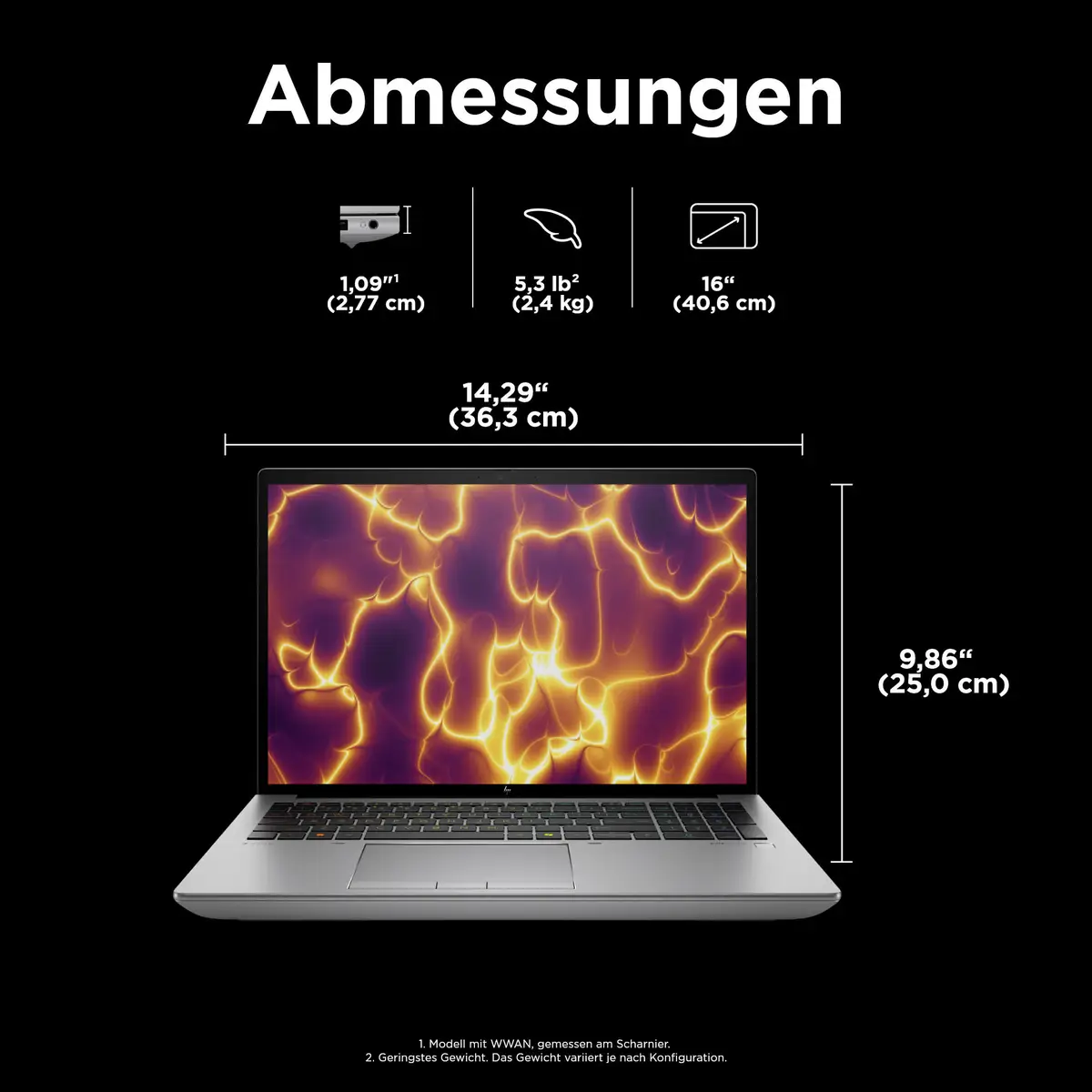 ZBook Fury 16 G11 Mobile Workstation i9-14900HX 64GB 1TB 40,6cm W11P
