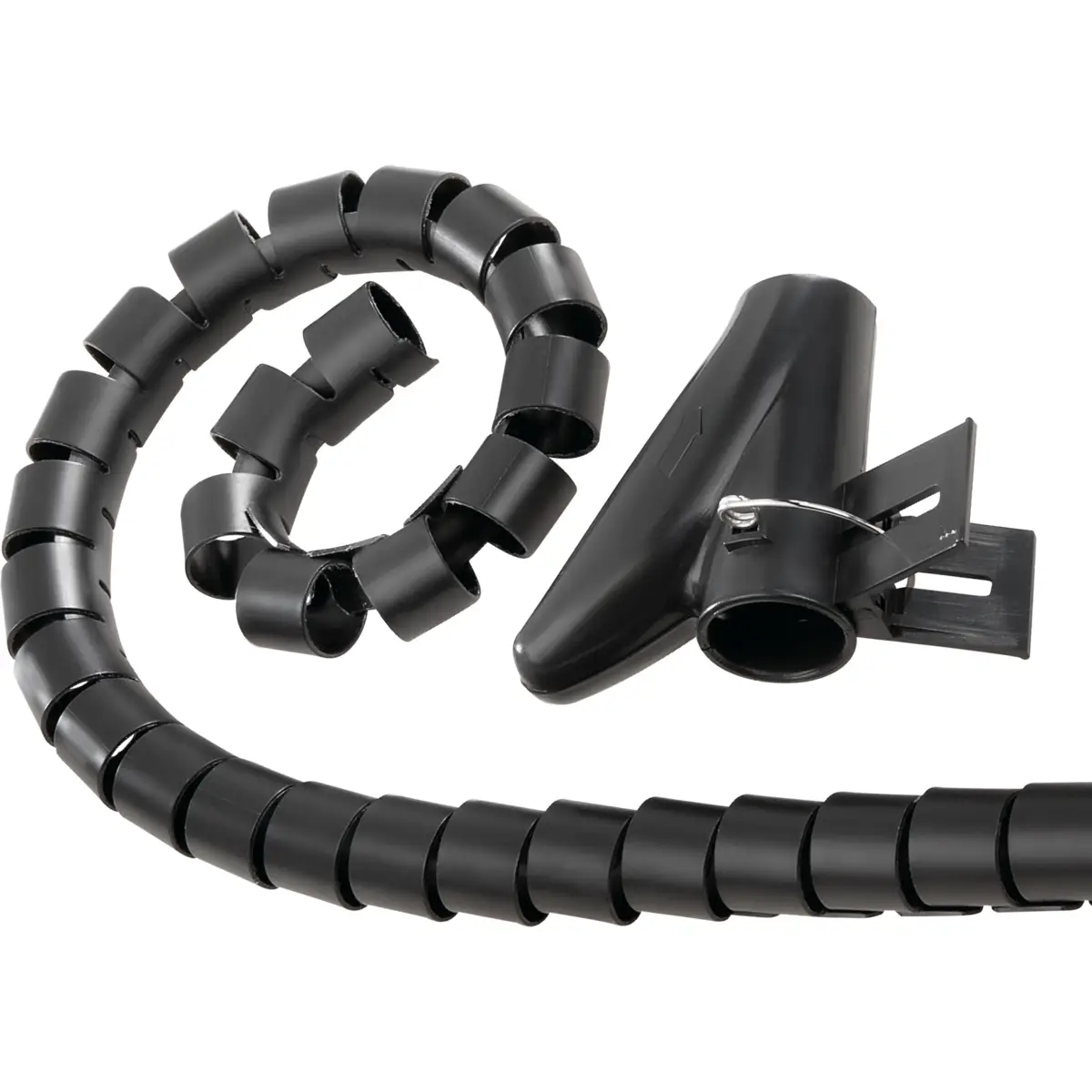 Flexibler Spiral-Kabelschlauch, universal, 20 mm, 2,5 m, Schwarz