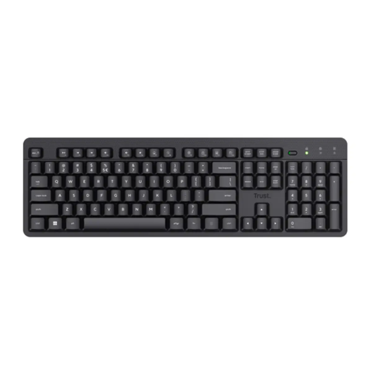 Ody II Tastatur Büro RF Wireless QWERTZ Deutsch Schwarz