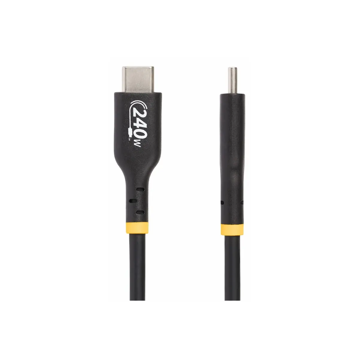 StarTech 2m USB C Charging Cable Schwarz