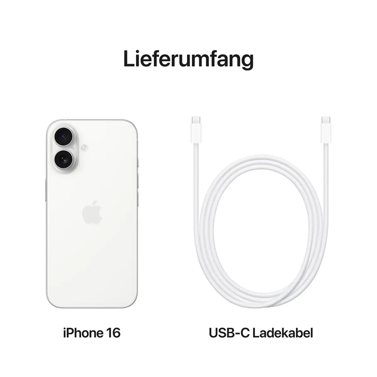 iPhone 16 256GB Weiss