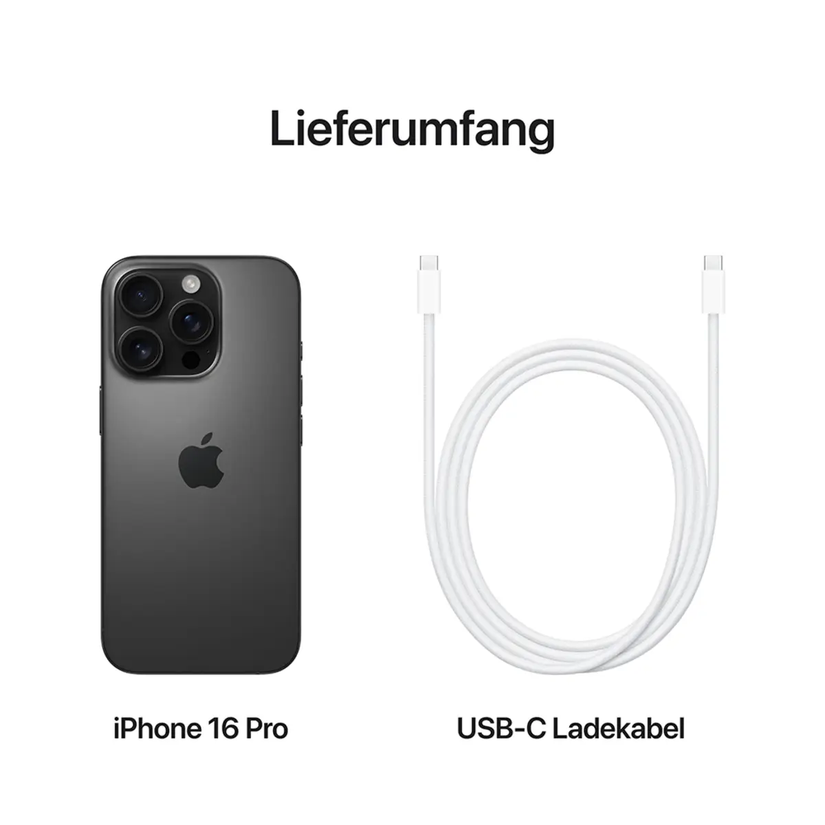 iPhone 16 Pro 512GB Titan Schwarz