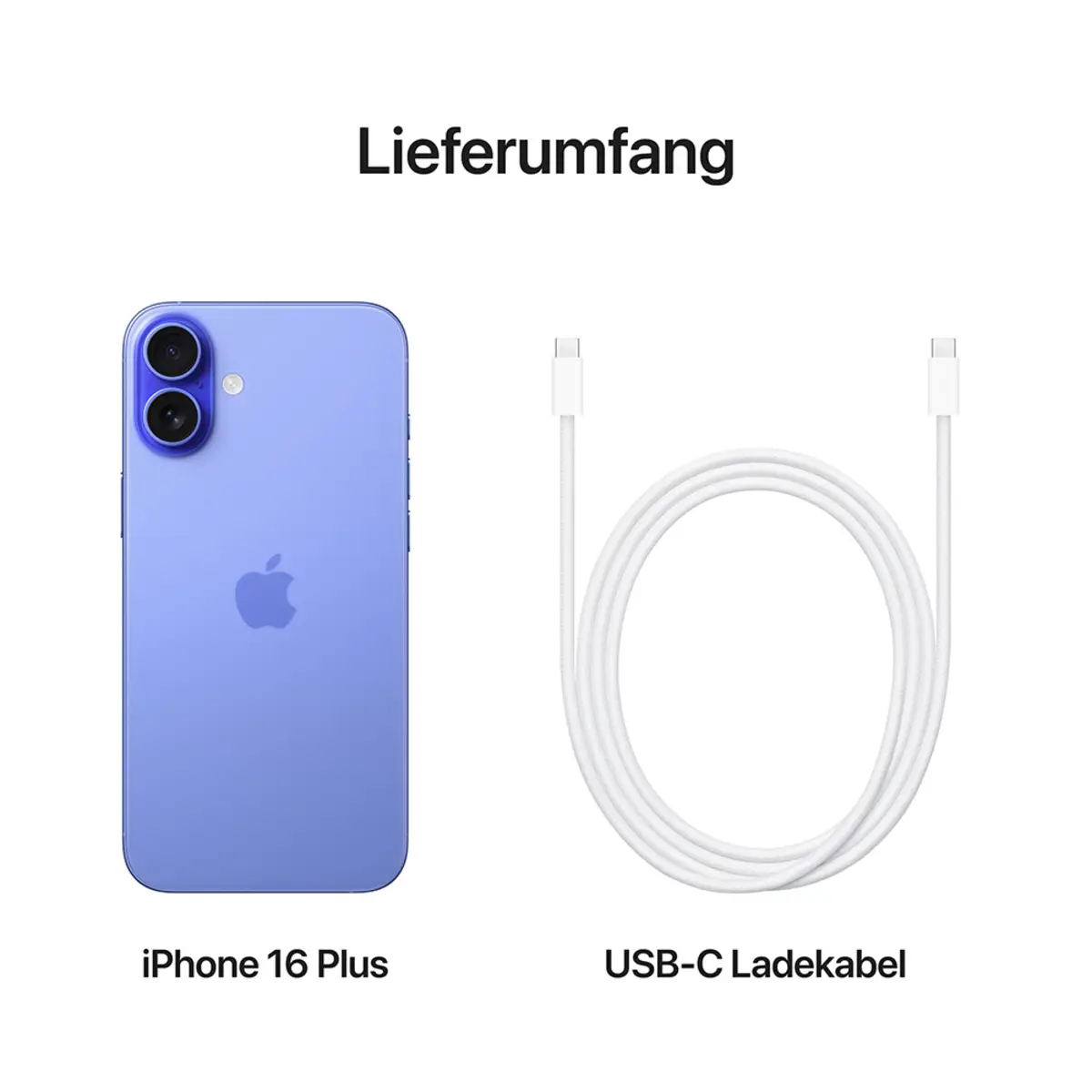 iPhone 16 Plus 128GB Blau