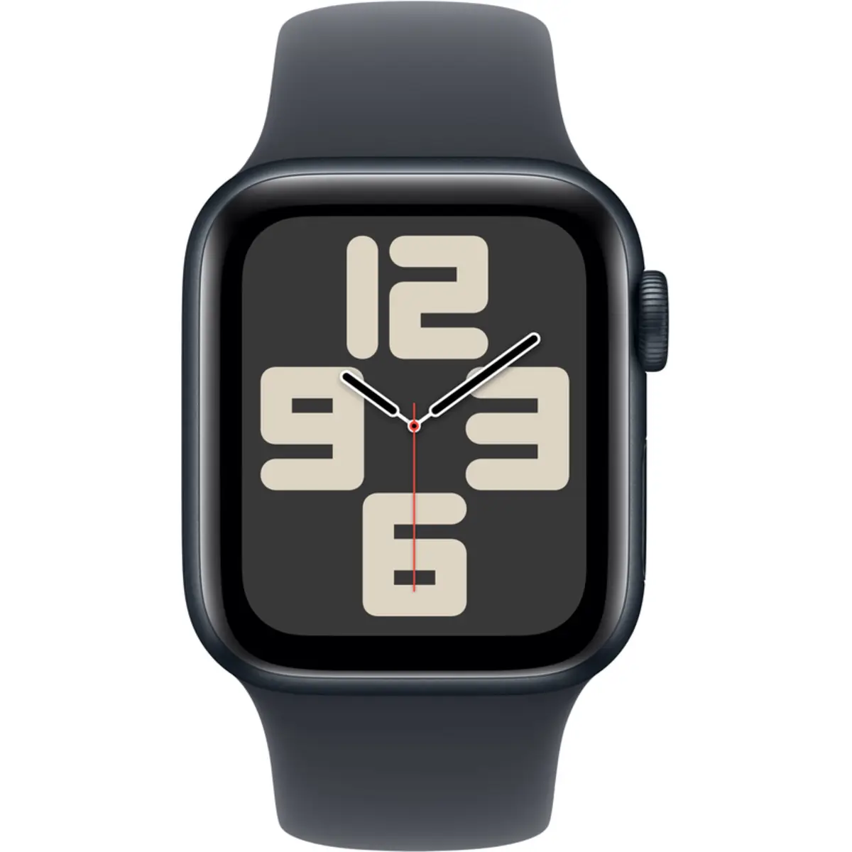 Apple Watch SE GPS 40mm Midnight Aluminium Case with Midnight Sport Band, M/L