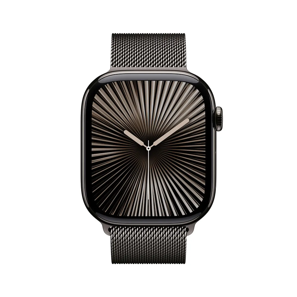 Apple Watch Series 10 GPS + Cellular 46mm Slate Titanium Case with Slate Milanese Loop, M/L