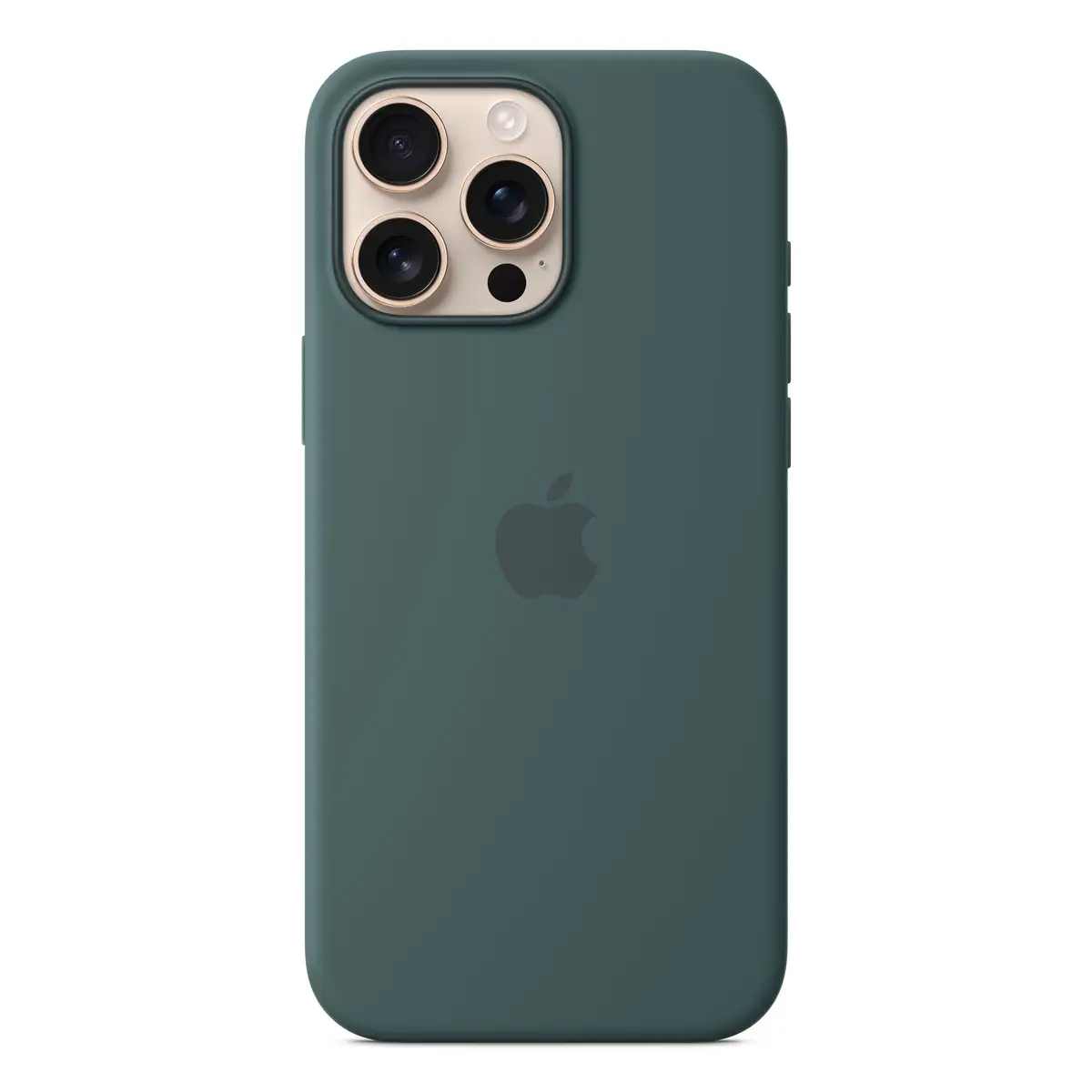 iPhone 16 Pro Max Silicone Case with MagSafe, Lake Green