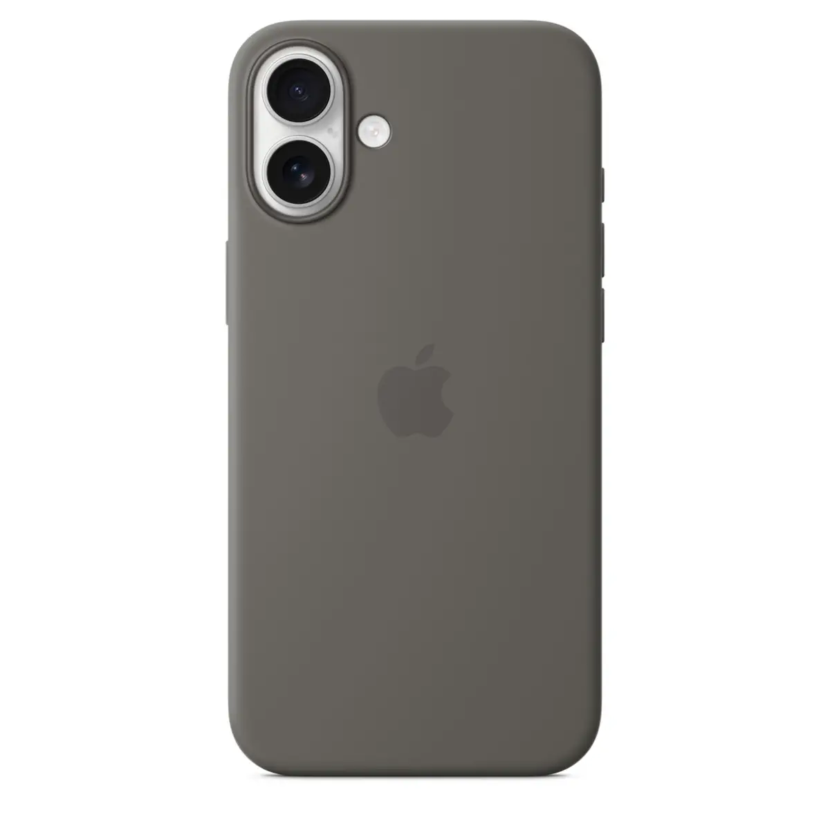 iPhone 16 Plus Silicone Case with MagSafe, Stone Gray