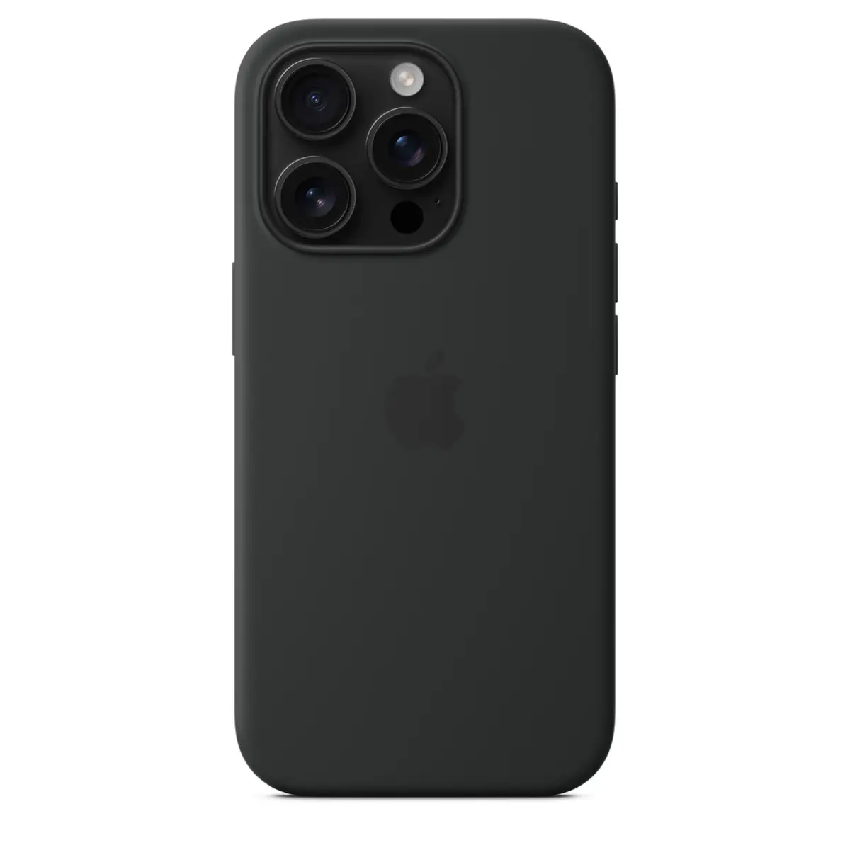 iPhone 16 Pro Silicone Case with MagSafe, Black