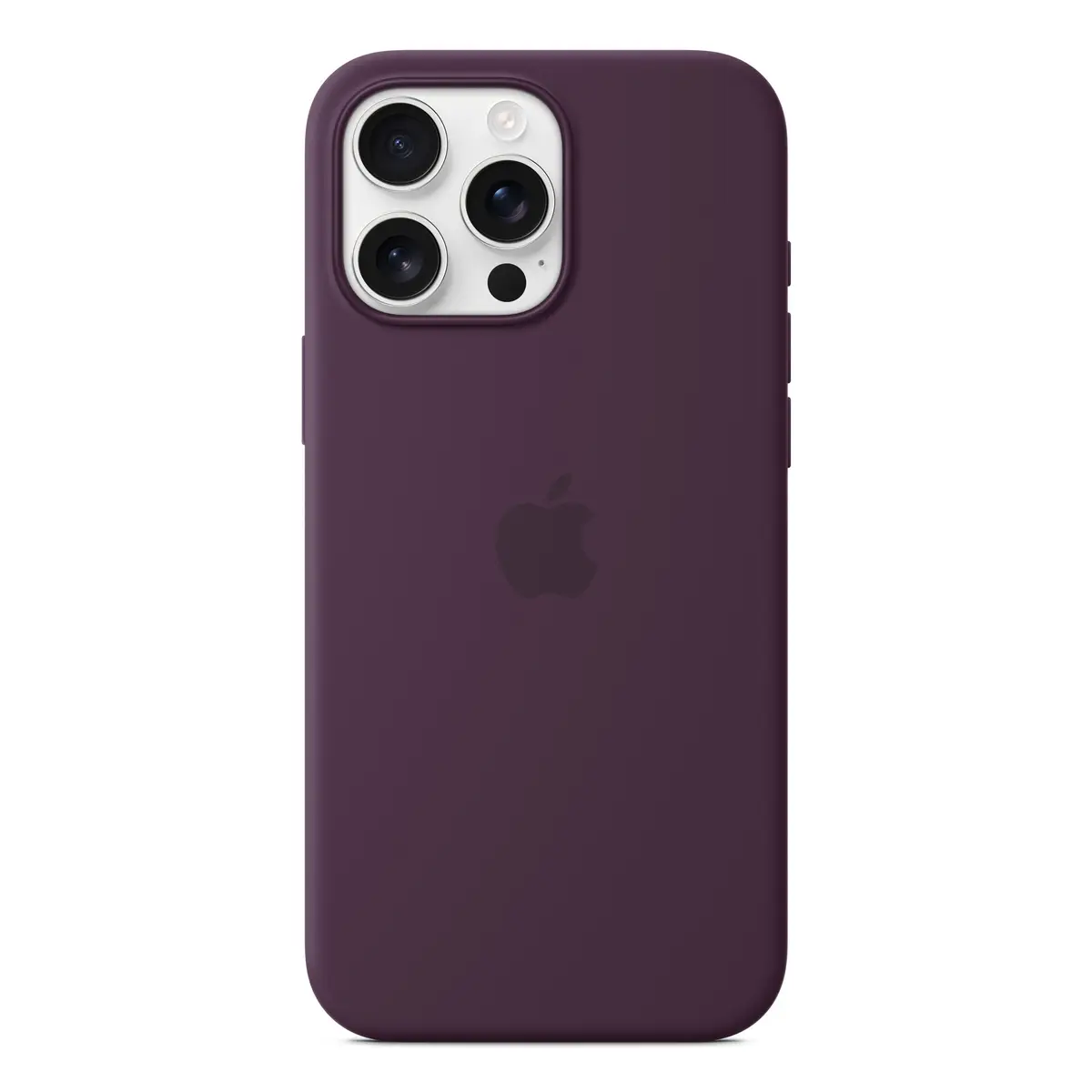 iPhone 16 Pro Max Silicone Case with MagSafe, Plum
